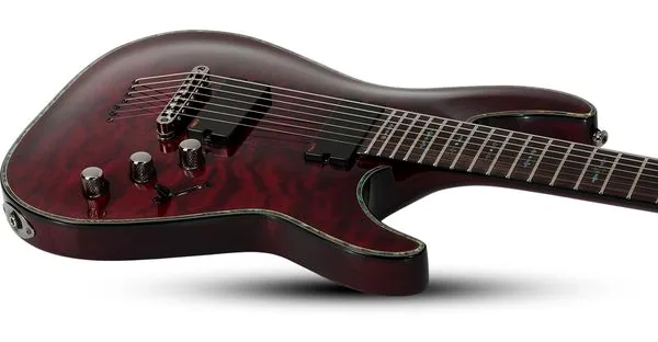 Schecter C-7 Hellraiser BCH, detalj 4
