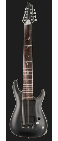 Schecter Damien Platinum 9 SBK, detalj 2