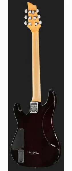 Schecter Demon-6 Crimson Red Burst, detalj 3