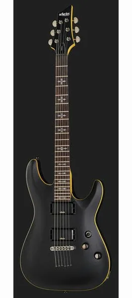 Schecter Demon-6 Satin Black, detalj 2