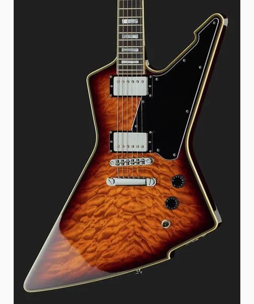 Schecter E-1 Custom Special Edition VSB, detalj 4