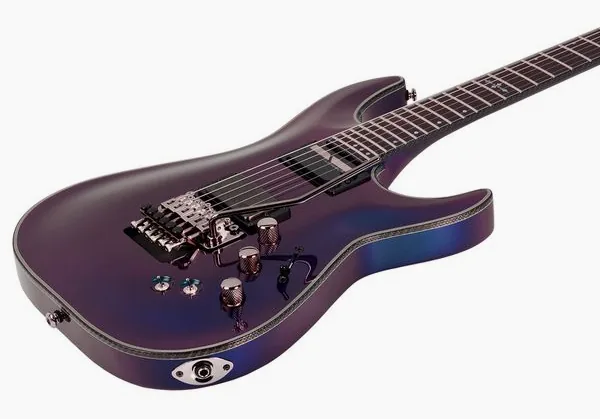 Schecter Hellraiser Hybrid C-1 UV, detalj 4