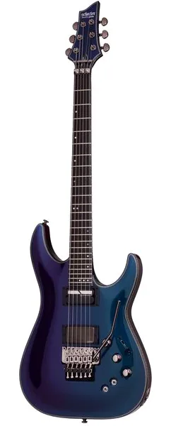 Schecter Hellraiser Hybrid C-1 UV framifrån
