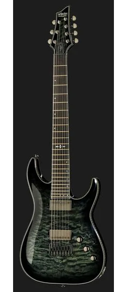 Schecter Hellraiser Hybrid C-7 TBB, detalj 2