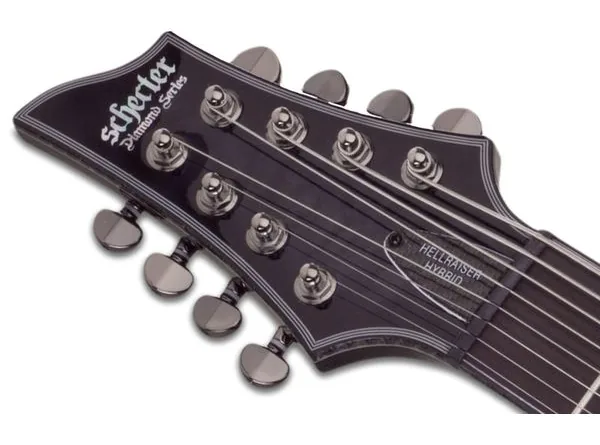Schecter Hellraiser Hybrid C-8 LH TBB, detalj 4