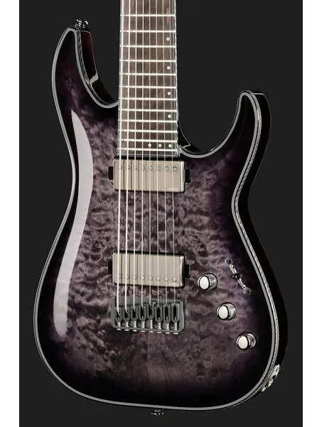 Schecter Hellraiser Hybrid C-8 TBB, detalj 4