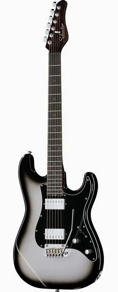 Schecter Nick Johnston Trad HH AM framifrån