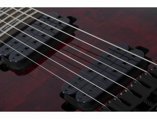 Schecter Omen Elite-6 LH BCHB, detalj 4