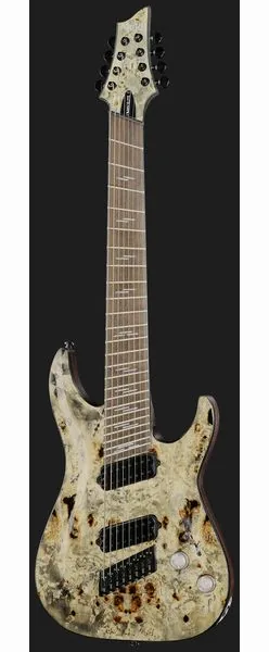 Schecter Omen Elite-8 MS Charcoal, detalj 2