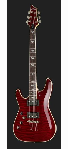 Schecter Omen Extreme 6 BCH LH, detalj 2