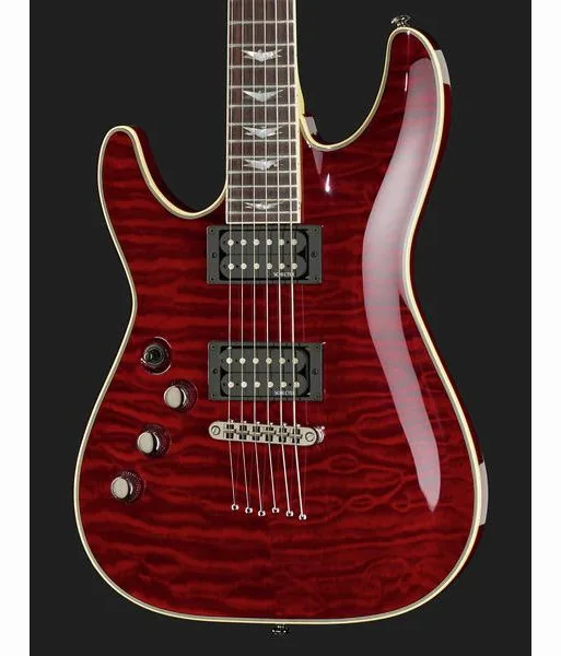 Schecter Omen Extreme 6 BCH LH, detalj 4