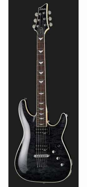 Schecter Omen Extreme 6 STBLK, detalj 2