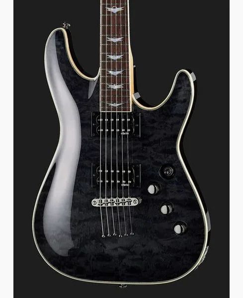 Schecter Omen Extreme 6 STBLK, detalj 4