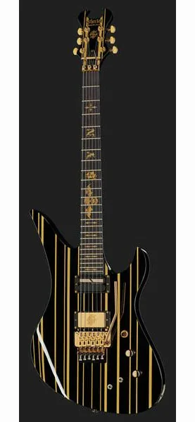 Schecter Synyster Gates Custom S BKGD, detalj 2