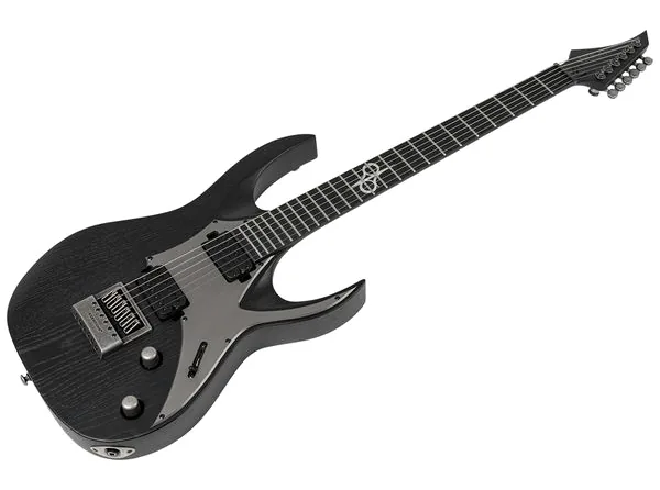 Solar Guitars A1.6DBOP Black Open Pore, detalj 3