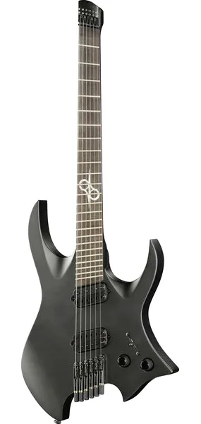 Solar Guitars H2.6 Carbon Black framifrån
