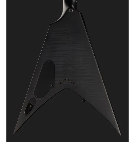 Solar Guitars V2.6FBB Baritone Flame Black, detalj 5
