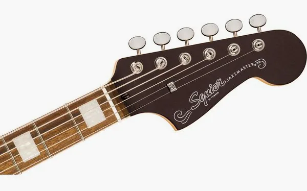 Squier Paranormal Jazzm Baritone OXB, detalj 4