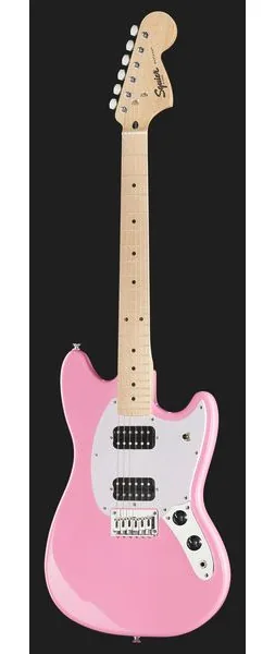 Squier Sonic Mustang HH Flash Pink, detalj 2