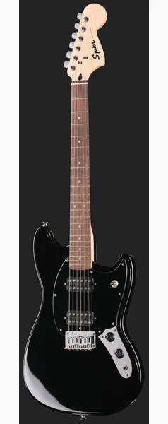 Squier Sonic Mustang HH LRL BLK, detalj 2