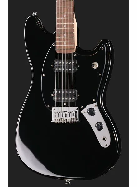 Squier Sonic Mustang HH LRL BLK, detalj 4