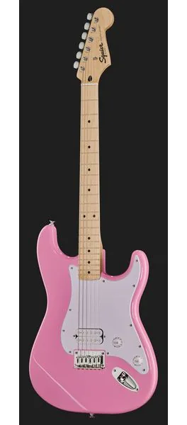 Squier Sonic Strat HT H Flash Pink, detalj 2