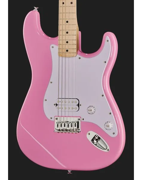 Squier Sonic Strat HT H Flash Pink, detalj 4