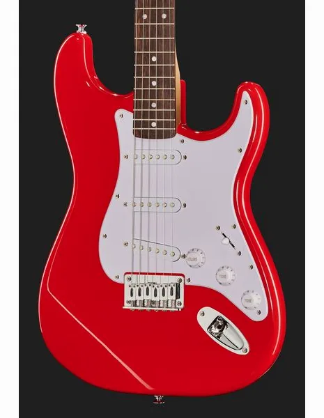 Squier Sonic Strat HT Torino Red, detalj 4