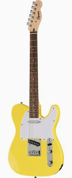 Squier Sonic Tele LRL CY framifrån