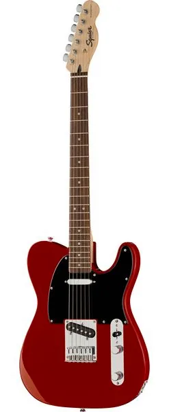 Squier Sonic Tele LRL Torino Red framifrån