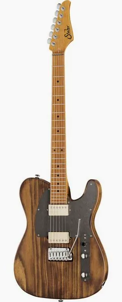 Suhr Andy Wood Modern T HH WHB framifrån