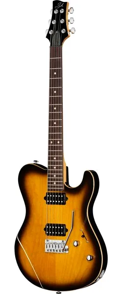Suhr Oso 2-Tone Tobacco Burst framifrån