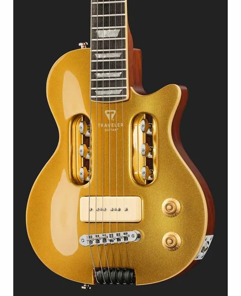 Traveler Guitar EG 1 Deluxe P90 Gold, detalj 4