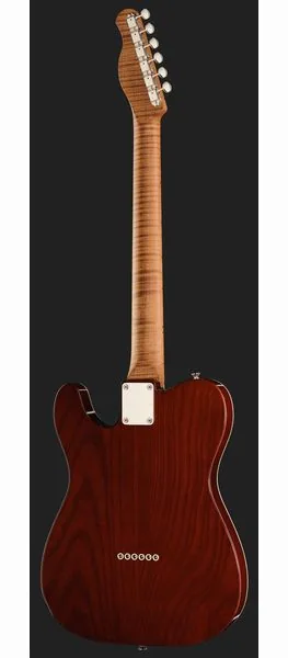 Xotic Guitars XTC-TL Black Top Natural Back, detalj 3