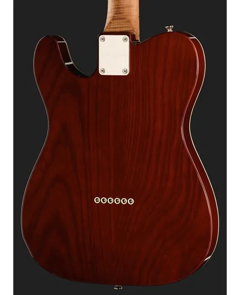 Xotic Guitars XTC-TL Black Top Natural Back, detalj 5